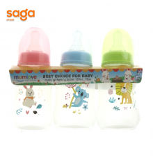 Бутылочка для кормления 125мл. Mumlove 3х