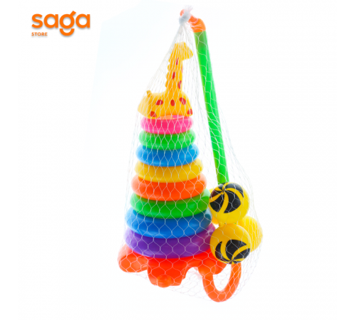 Пирамида жираф каталка средняя 9.