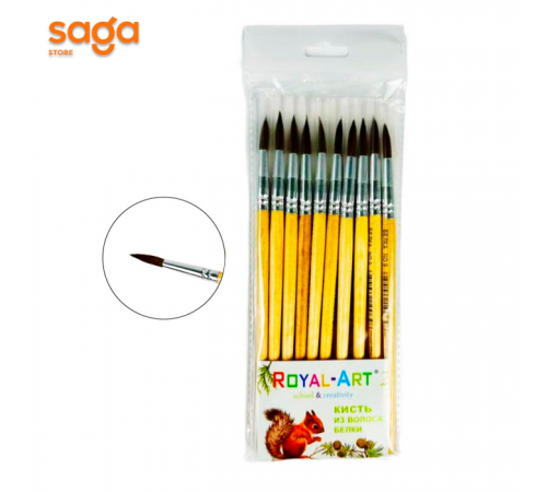 Художественные кисти "Белка NO.9", в упаковке-10шт. RA-7669
