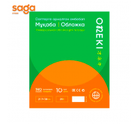 Универсальная обложка, 140 микрон, 21,7*38см, в упаковке-10шт.