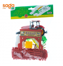 Трактор с животными  0582.