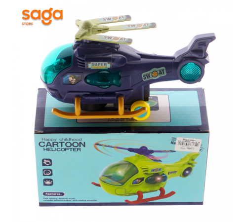 Вертолет музыкальный в коробке 2268-2