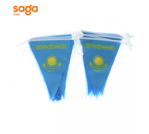Флажки для оформление 20 метров Казакстан