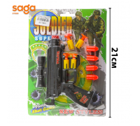 Пистолет на присосках 687-5