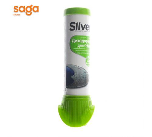 Дезодорант Silver для обуви устраняет запах 100мл