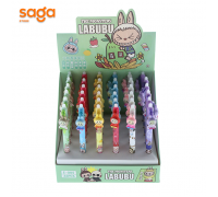 Ручка стираемая, синяя, Лабубу Е005/ 1019.