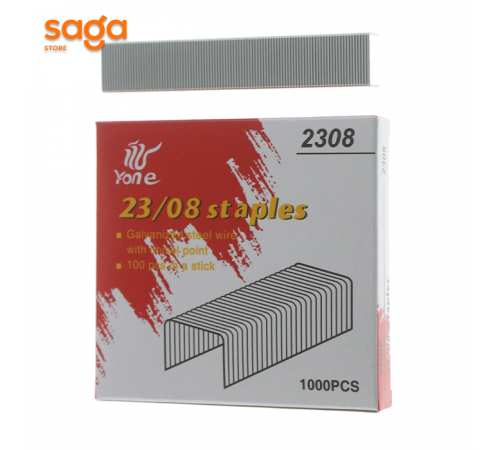 Скобы, в коробке-10 пачек, в пачке-1000шт. 23/8 ONEKI