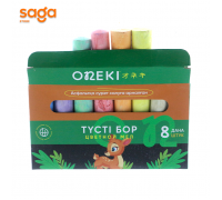 Мелки цветные для асфальта ONEKI 8х 09126.