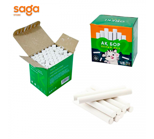 Мелки белые ONEKI 48х 09133.