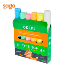 Мелки для асфальта цветной ONEKI 4х 09125.