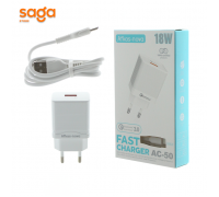 Зарядка со шнуром тайпси 3,0 АС-50.