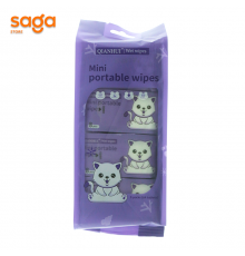 Влажные салфетки мини «Mini Portable Wipes» 1/70 QH-QD-SJ-0036