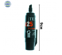 Маркер перманентный, черный, 7мм, 425