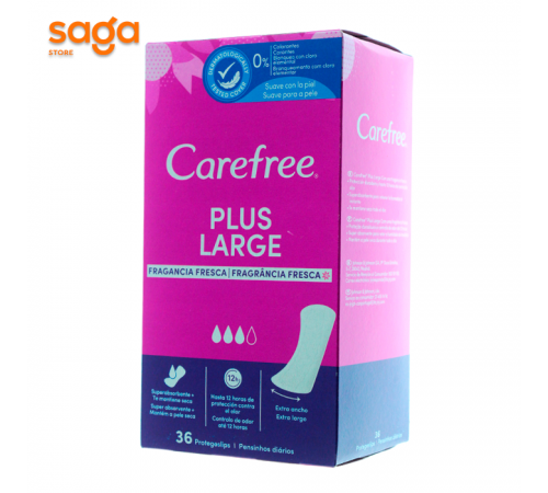 Прокладки Carefree LARGE, ежедневка, в упаковке-36шт.