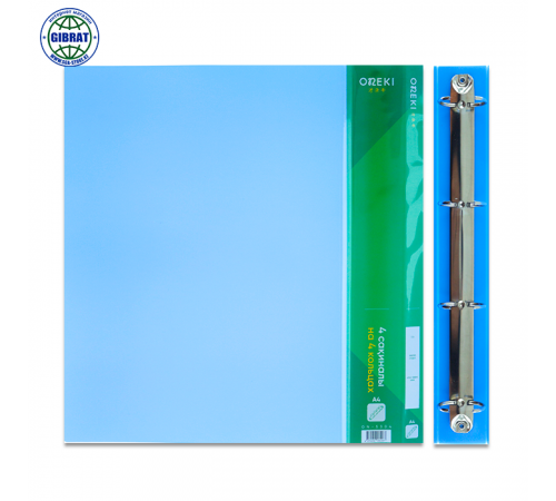 Папка регистр на четырёх кольцах, формат-А4, КТ-5304А