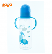 Бутылка для кормления 250мл, цветной 6х.