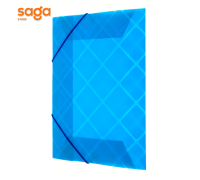 Папка резинка, синий формат-А4, 24330-8 1/240