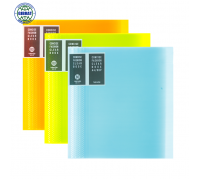 Файл пластиковый, с вкладышами, А4, 80л.