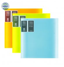 Файл пластиковый, с вкладышами, А4, 80л.