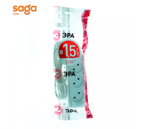 Удлинитель ЭРА 1,5 метра