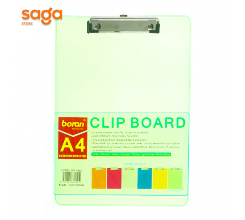 Планшет с зажимом А4, 1/120 BR-9809