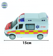 Машина металлический Скорая 2TIAE