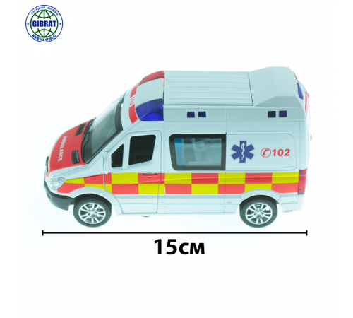 Машина металлический Скорая 2TIAE