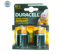 Батарейка "Duracell-D/2" 1,5V, в упаковке-2шт.