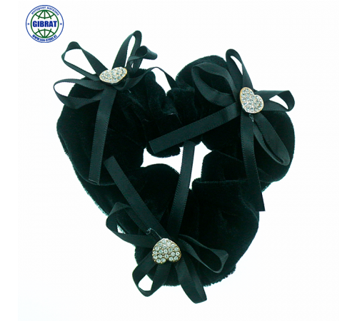 Резинки для волос с лентой, в упаковке-12шт. ТР 13-13