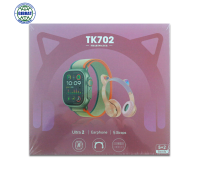 Наушники беспроводные+Часы 5+2 ТК 702.
