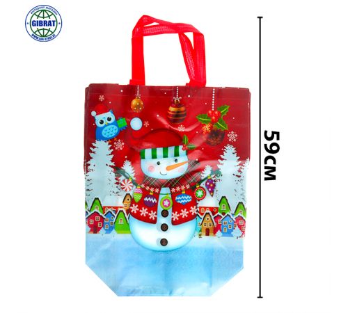 Мешок подарочный "Новый год" 400/3