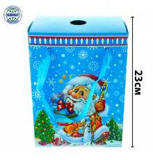 Коробка подарочная "С новым годом!" 12х ZН-54