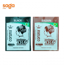 Хна Корона для любых типов волос черный и коричневый