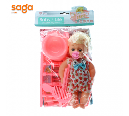 Кукла набор с горшоком 004-23