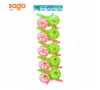 Погремушка цветок большая 10х 530.