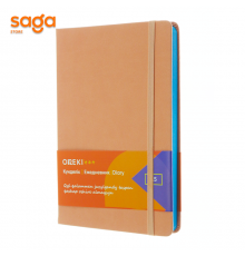 Ежедневник в клетку А5, 148л ON- 29105