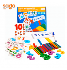 Деревянный Математика i love matematiks 200033