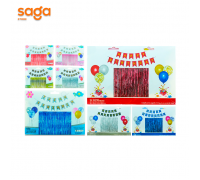 Растяжка, дождик-штор для фотозоны, S014-RED