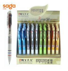 Ручка шариковая 3в1 6009 1/50/1500