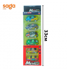 Набор металлических машинок в коробке-6шт.  6х 366-