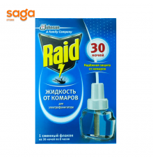 Жидкость от комаров для фумигатора Raid-жидкость 30 ночей