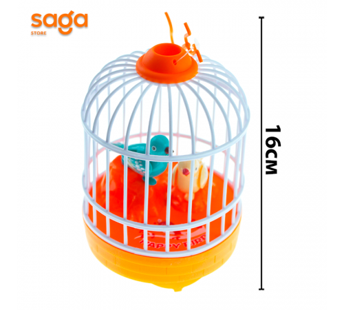 Птицы в клетке музыкальный 009.