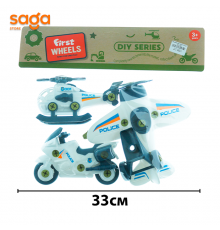 Машина в наборе Полиция 3341-D.