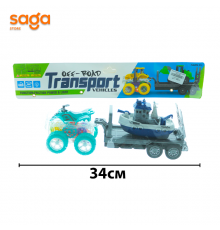 Машина перевёртыш+прицеп YM-1109.