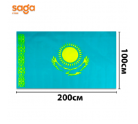 Флаг "Казахстан" 2х1 метр.