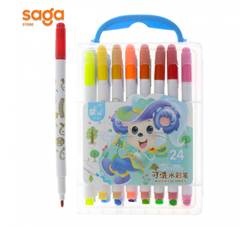 Фломастер "MINI", 24цв, 24 206-24