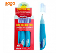 Корректирующий ручка/Штрих "Актан", 8мл, в блоке 12/576 AN-133