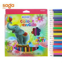 Цветные карандаши "Braden", 24 цветов,  8017-24