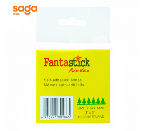 Бумага для записей/стикеры 76*76мм , 100л. 12х DL 6012