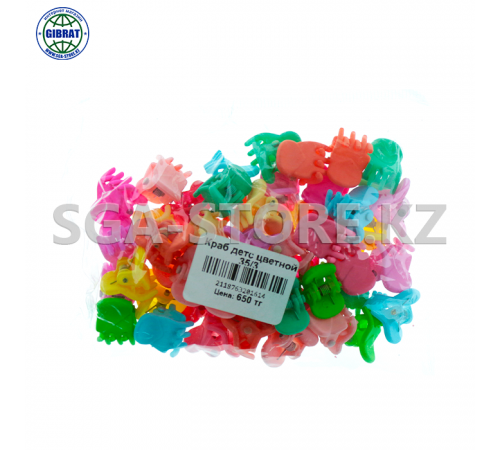 Набор заколок "Краб" детский 35-3